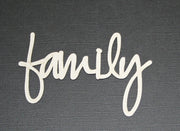 2CRAFTY Chip Board - "Family".
